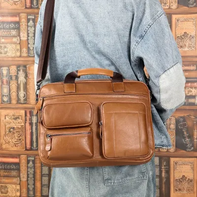 EXCLUSIVE PORT EXECUTIVE BAG - BROWN